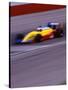 Auto Racing Action-null-Stretched Canvas