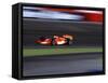 Auto Racing Action-null-Framed Stretched Canvas