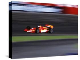 Auto Racing Action-null-Stretched Canvas