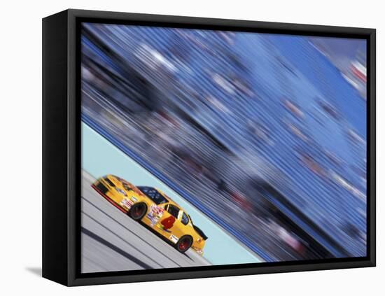 Auto Racing Action-Chris Trotman-Framed Stretched Canvas