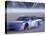 Auto Racing Action-Chris Trotman-Stretched Canvas