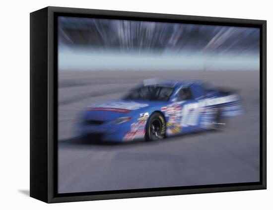 Auto Racing Action-Chris Trotman-Framed Stretched Canvas