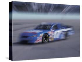 Auto Racing Action-Chris Trotman-Stretched Canvas