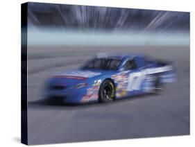 Auto Racing Action-Chris Trotman-Stretched Canvas