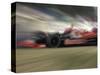 Auto Racing Action-null-Stretched Canvas