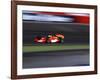 Auto Racing Action-null-Framed Photographic Print