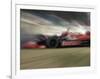 Auto Racing Action-null-Framed Photographic Print