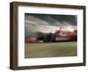 Auto Racing Action-null-Framed Photographic Print