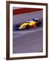 Auto Racing Action-null-Framed Photographic Print