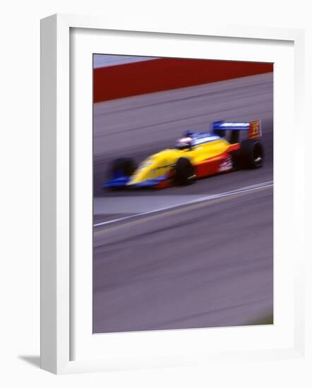 Auto Racing Action-null-Framed Photographic Print