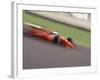 Auto Racing Action-null-Framed Photographic Print