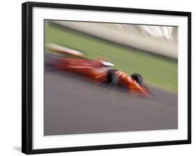 Auto Racing Action-null-Framed Photographic Print