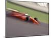 Auto Racing Action-null-Mounted Photographic Print