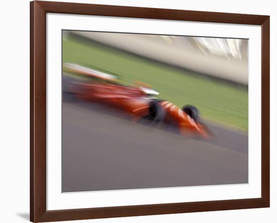 Auto Racing Action-null-Framed Photographic Print