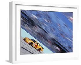 Auto Racing Action-Chris Trotman-Framed Photographic Print