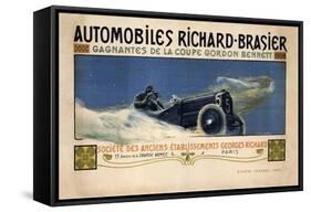 Auto Richard Brasier-null-Framed Stretched Canvas