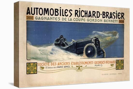 Auto Richard Brasier-null-Stretched Canvas