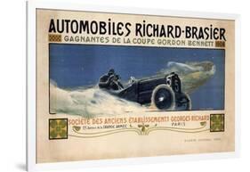 Auto Richard Brasier-null-Framed Giclee Print