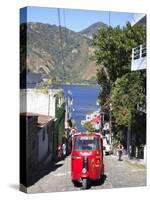 Auto Rickshaw, San Pedro, San Pedro La Laguna, Lake Atitlan, Guatemala, Central America-Wendy Connett-Stretched Canvas