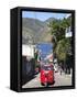 Auto Rickshaw, San Pedro, San Pedro La Laguna, Lake Atitlan, Guatemala, Central America-Wendy Connett-Framed Stretched Canvas