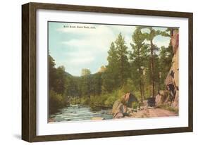 Auto Road, Estes Park, Colorado-null-Framed Art Print