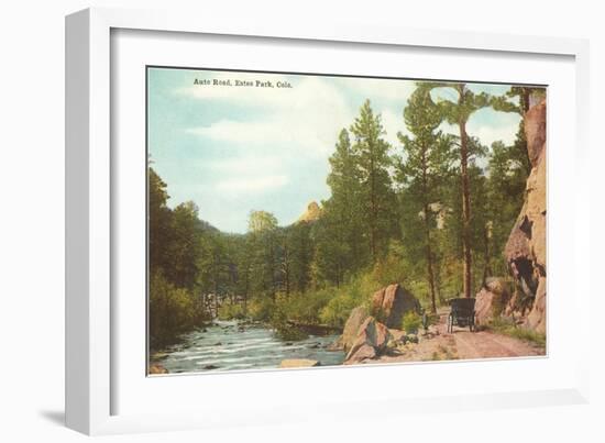 Auto Road, Estes Park, Colorado-null-Framed Art Print