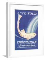 Auto Tour Trummelbach-Anton Trieb-Framed Art Print