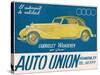 Auto Union Audi, Magazine Advertisement, USA, 1930-null-Stretched Canvas