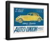 Auto Union Audi, Magazine Advertisement, USA, 1930-null-Framed Giclee Print