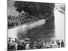 Auto Union in Action at the Avus Motor Racing Circuit, Berlin, Germany, 1934-null-Mounted Photographic Print