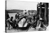 Auto Union in the Pits During a Grand Prix, 1938-null-Stretched Canvas