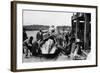 Auto Union in the Pits During a Grand Prix, 1938-null-Framed Photographic Print