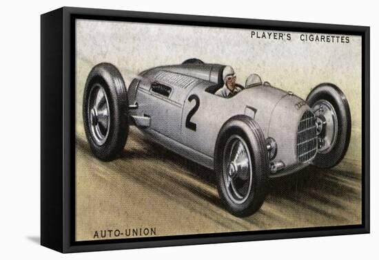 Auto-Union Racing Car-null-Framed Stretched Canvas