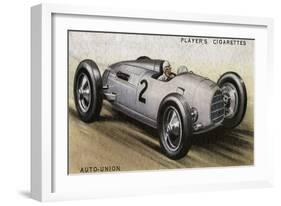 Auto-Union Racing Car-null-Framed Art Print