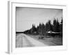 Autobahn Used as Runway-null-Framed Photographic Print