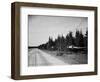 Autobahn Used as Runway-null-Framed Photographic Print