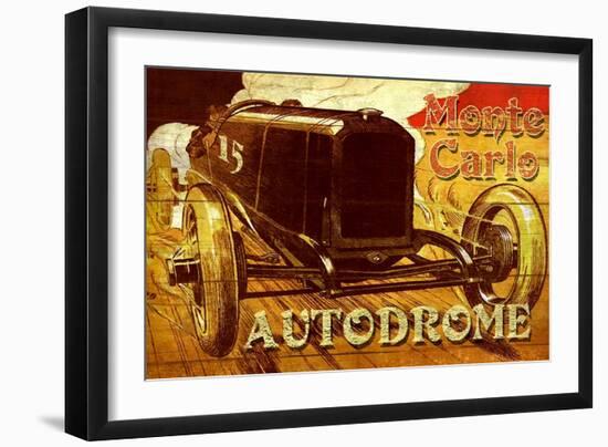 Autodrome-Kate Ward Thacker-Framed Giclee Print