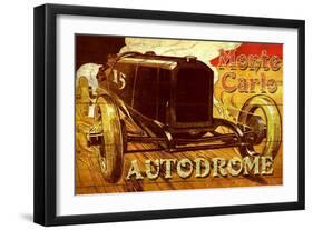 Autodrome-Kate Ward Thacker-Framed Giclee Print