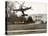 Autogiro Takes Off at White House-null-Stretched Canvas