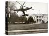 Autogiro Takes Off at White House-null-Stretched Canvas