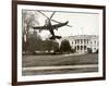 Autogiro Takes Off at White House-null-Framed Photographic Print