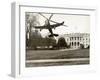 Autogiro Takes Off at White House-null-Framed Photographic Print