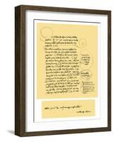 Autograph: Albrecht Dürer, 1523-Albrecht Dürer or Duerer-Framed Giclee Print