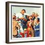 "Autograph for a Fan,"September 1, 1933-William Meade Prince-Framed Giclee Print