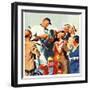 "Autograph for a Fan,"September 1, 1933-William Meade Prince-Framed Giclee Print