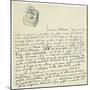 Autograph Letter to Melchor Fernandez Alamgro, Granada, Late January 1926-Federico Garcia Lorca-Mounted Premium Giclee Print