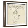 Autograph Letter to Melchor Fernandez Alamgro, Granada, Late January 1926-Federico Garcia Lorca-Framed Giclee Print