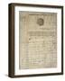 Autograph Letter-Giovanni Paisiello-Framed Giclee Print