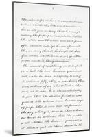 Autograph Manuscript of Lincoln's Last Address as President, Delivered in Washinton, D. C., from…-Abraham Lincoln-Mounted Giclee Print