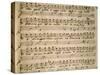 Autograph Music Score of Agrippina, 1708-Nicola Antonio Porpora-Stretched Canvas